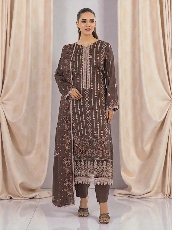 Pankh Embroidered Organza Collection 2025 by Azam Arts (D-2029)