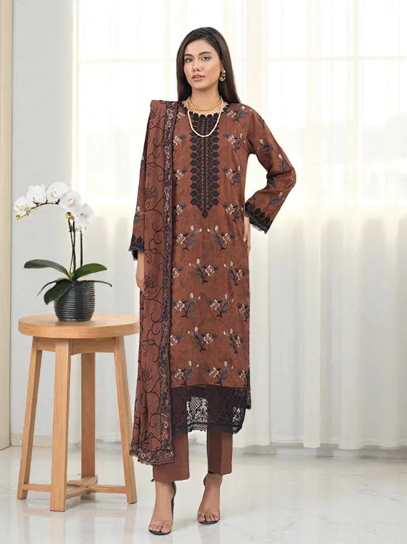 Pankh by Azam Arts Embroidered Printed Viscose Collectoion 2025 Vol-02 (D-1954)