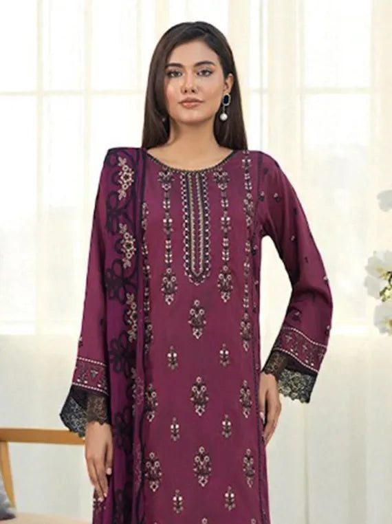 Pankh by Azam Arts Embroidered Printed Viscose Collectoion 2025 Vol-02 (D-1955)
