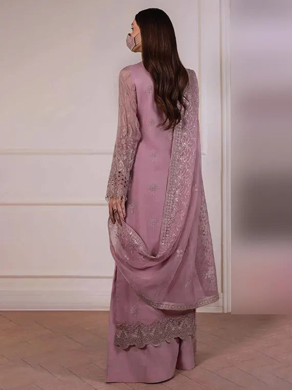 Parisa Safeera by Flossie Luxury Chiffon Unstitched Collection'26 (PA-05)