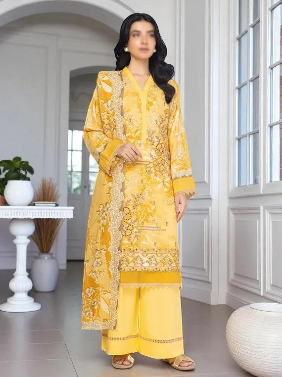 Parisa by Fantak Printed Viscose Collection 2025 (D-04)