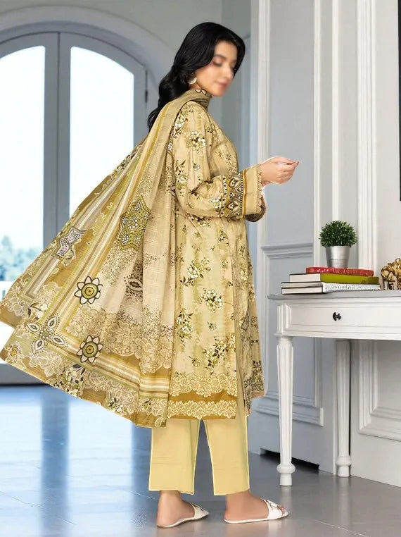 Parisa by Fantak Printed Viscose Collection 2025 (D-07)