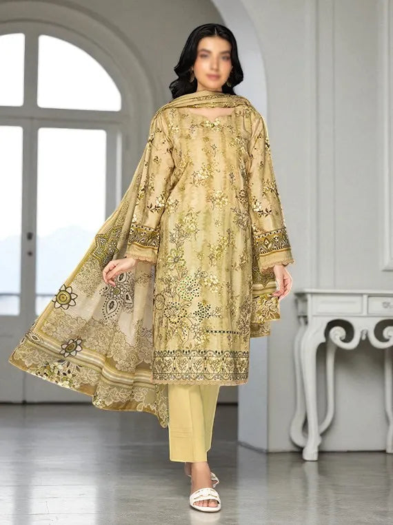 Parisa by Fantak Printed Viscose Collection 2025 (D-07)