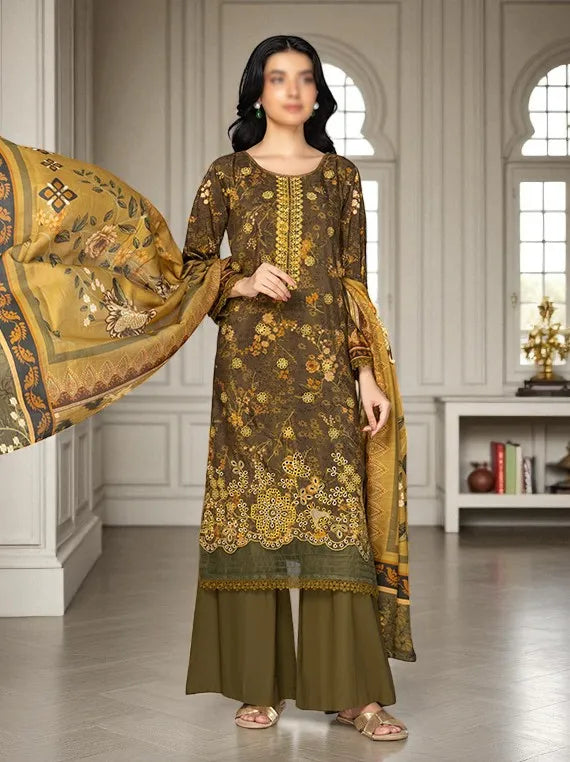 Parisa by Fantak Printed Viscose Collection 2025 (D-08)