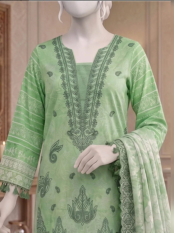Pasand by ABC Winter Embroidered Unstitched Collection'26 (D-10)