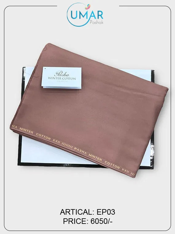 Pasha Winter Cotton Gents Collection 2024 Vol-EP03 (EP03-08)