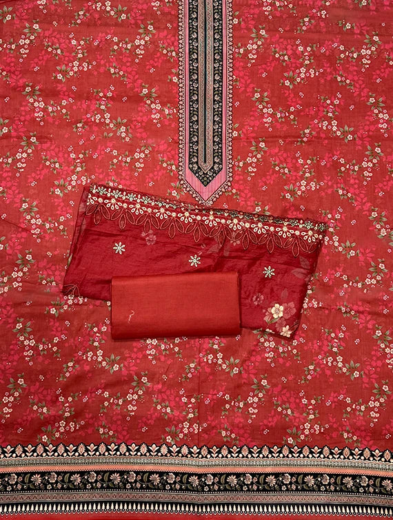 Pattern Printed Lawn Edit 2026 Vol-RC15 (D-03)