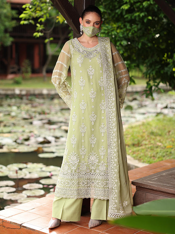Flossie Festive Embroidered Unstitched Collection'26 (NA-107)