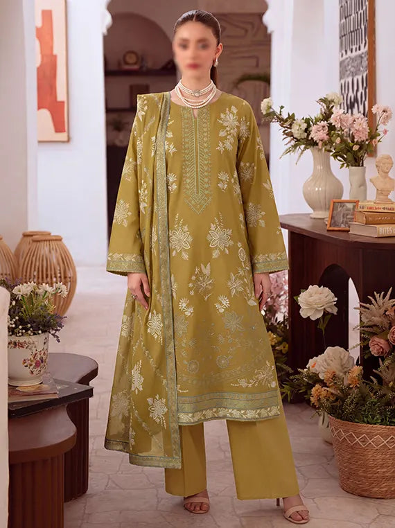 Plum Embroidered Viscous  By Fantak Collection 2026 Vol-521 (D-03)