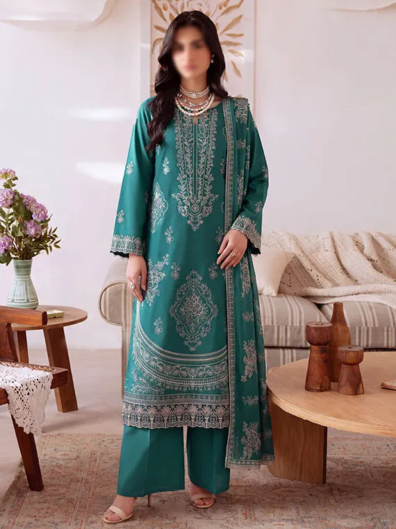 Plum Embroidered Viscous  By Fantak Collection 2026 Vol-521 (D-05)