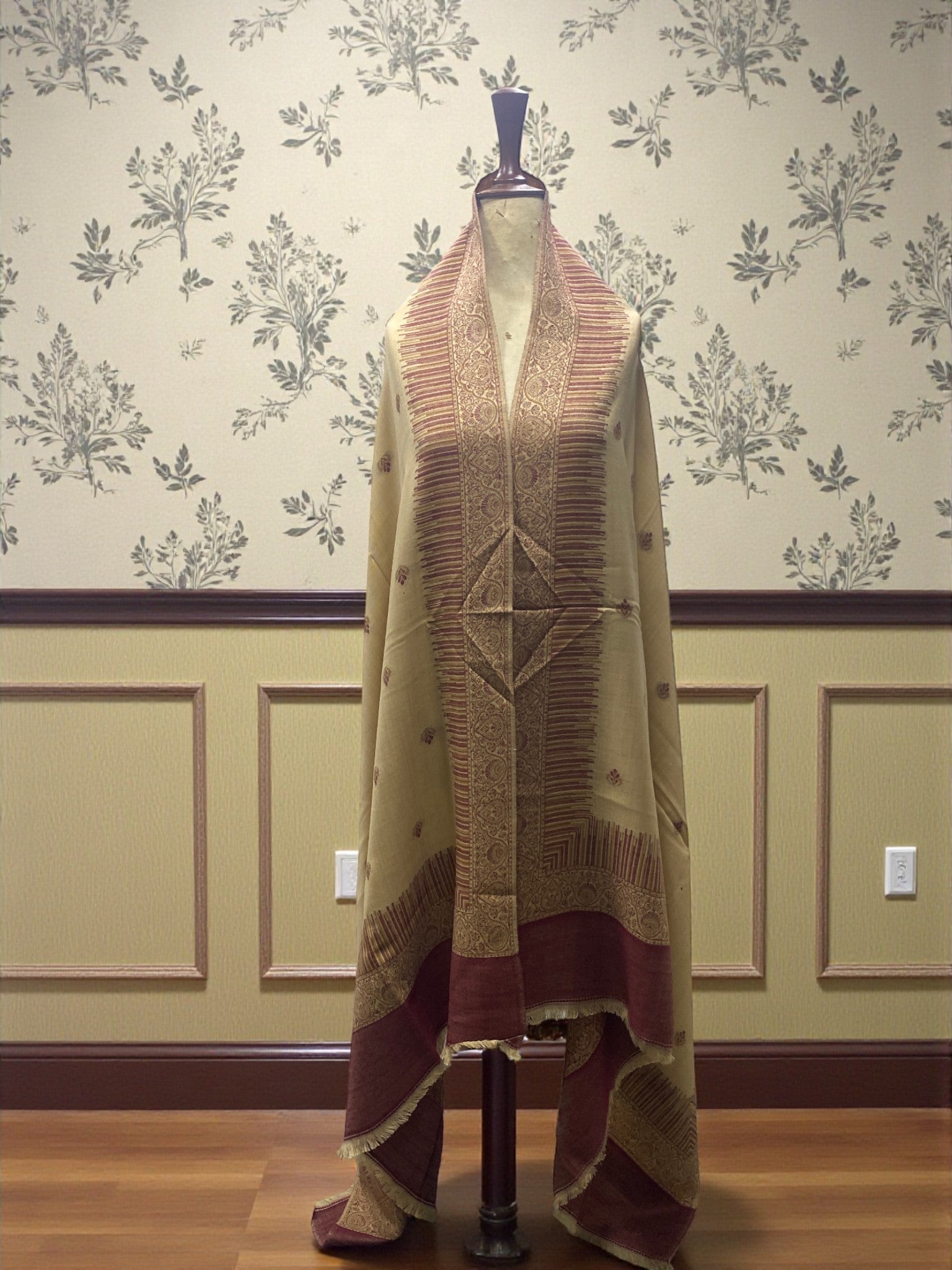 Plush & Gentle Printed Wool Shawl Edit 2025 Vol-25DS30 (25DS30-03)