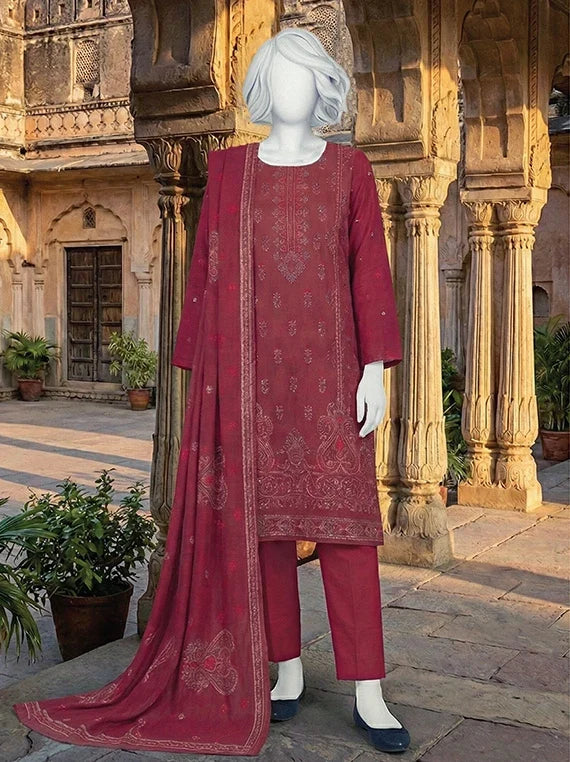 Poshak Embroidered Lawn 2026 by ABC Vol-26DB45 (D-01)