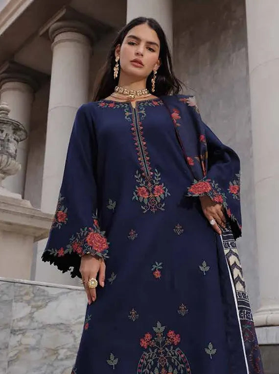 Poshima by Charizma Unstitched Peach Leather Collection'26 V-III (PSW6-22)