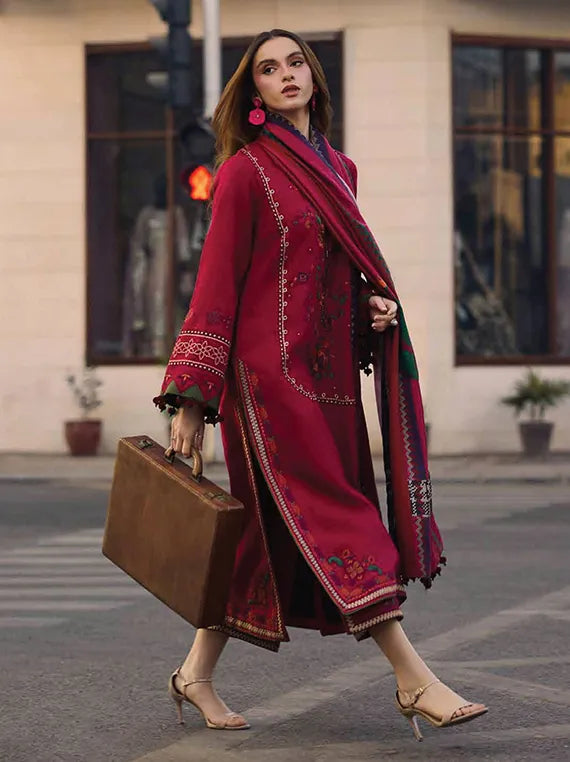 Poshima Embroidery Peach Leather Collection Vol-II By Charimza (PSW5-09)