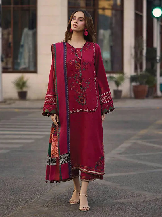 Poshima Embroidery Peach Leather Collection Vol-II By Charimza (PSW5-09)