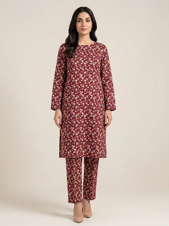 Premium 2pc Linen Edit 2026 Vol-FB02 (D-03)