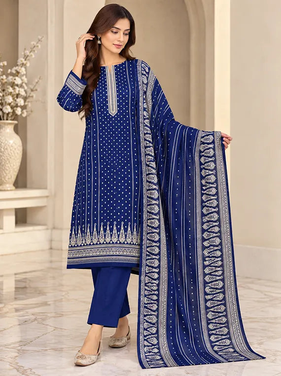 Premium 3pc Printed Khaddar Edit 26' Vol-RL09 (D-05)