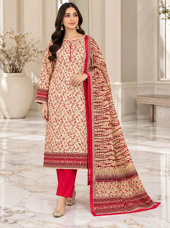 Premium 3pc Printed Khaddar Edit 26' Vol-RL09 (D-23)