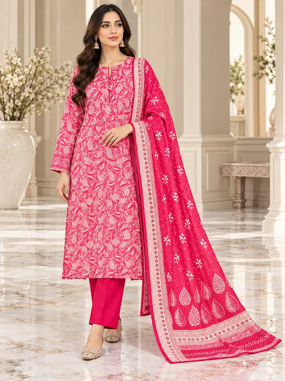Premium 3pc Printed Khaddar Edit 26' Vol-RL09 (D-25)