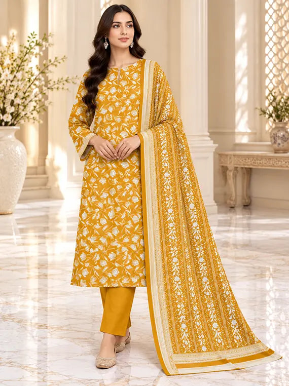 Premium 3pc Printed Khaddar Edit 26' Vol-RL09 (D-29)