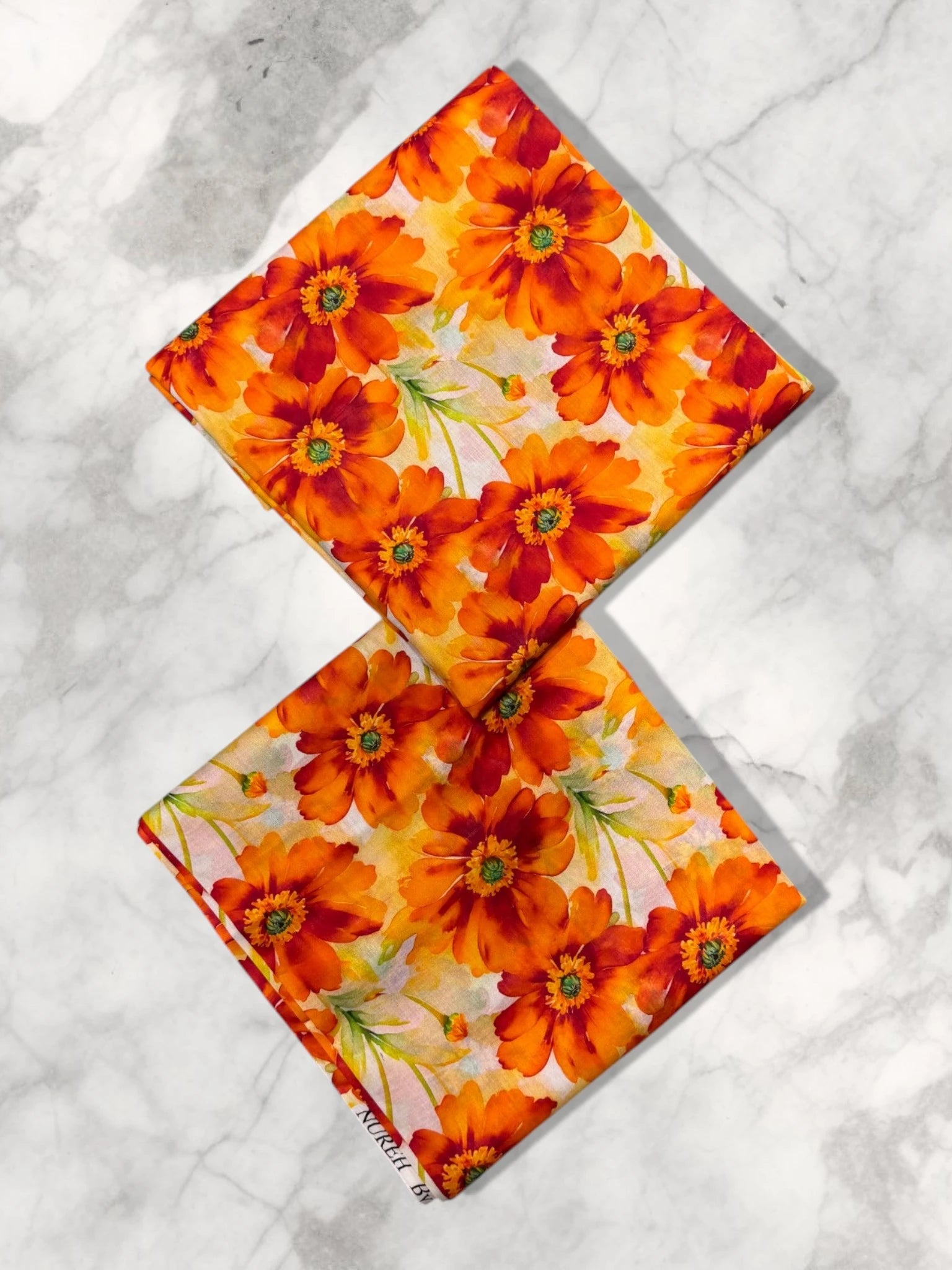Premium Flower Printed Lawn Edit 2026 Vol-FA40 (D-17)