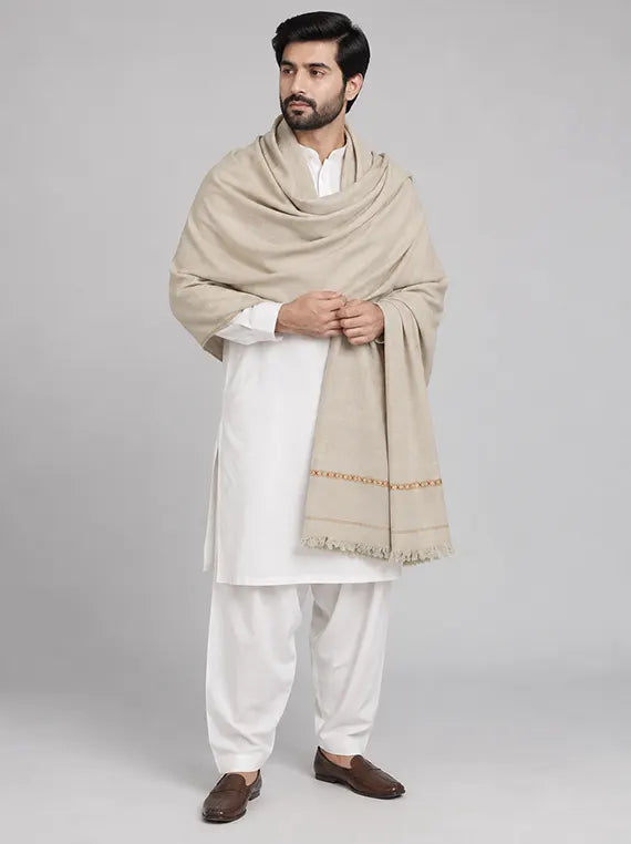 Premium Men's Wool Shawl Edit 2026 Vol-SW01 (D-01)