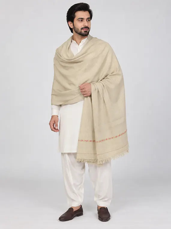 Premium Men's Wool Shawl Edit 2026 Vol-SW01 (D-03)