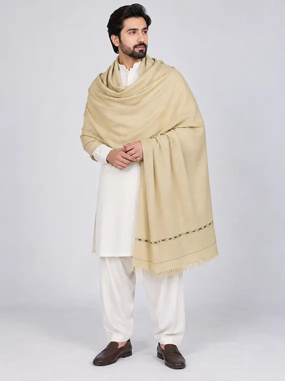 Premium Men's Wool Shawl Edit 2026 Vol-SW01 (D-07)