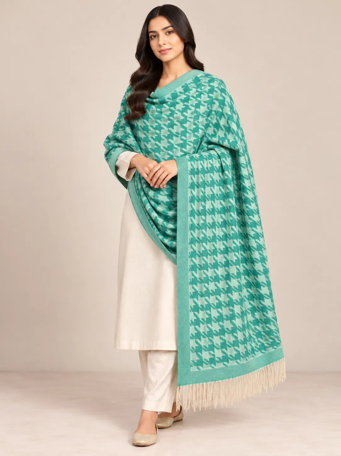 Premium Women's Wool Shawl Edit 2026 Vol-25SH29 (D-10)