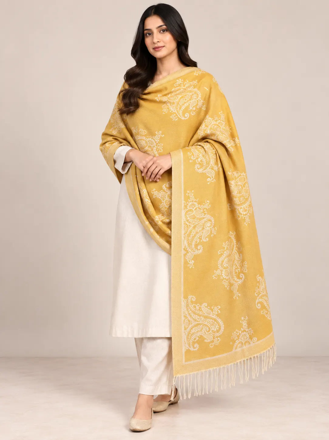 Premium Women's Wool Shawl Edit 2026 Vol-25SH29 (D-11)