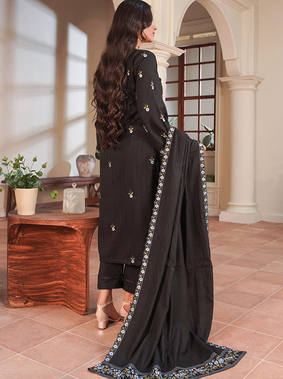 Premium Embroidered Dhanak Collection 2025 By Abisha Fabric (D-03)