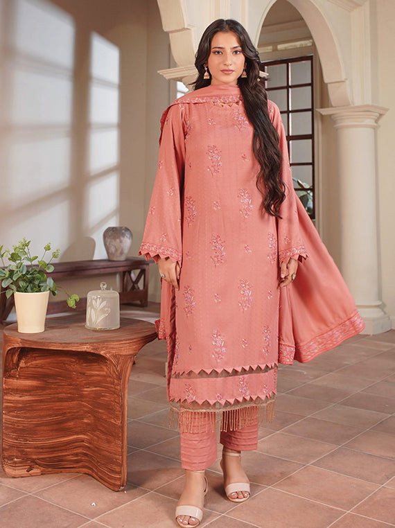 Premium Embroidered Dhanak Collection 2025 By Abisha Fabric (D-04)