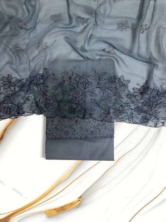 Premium Embroidered Lawn Edit 2026 Vol-26DC07