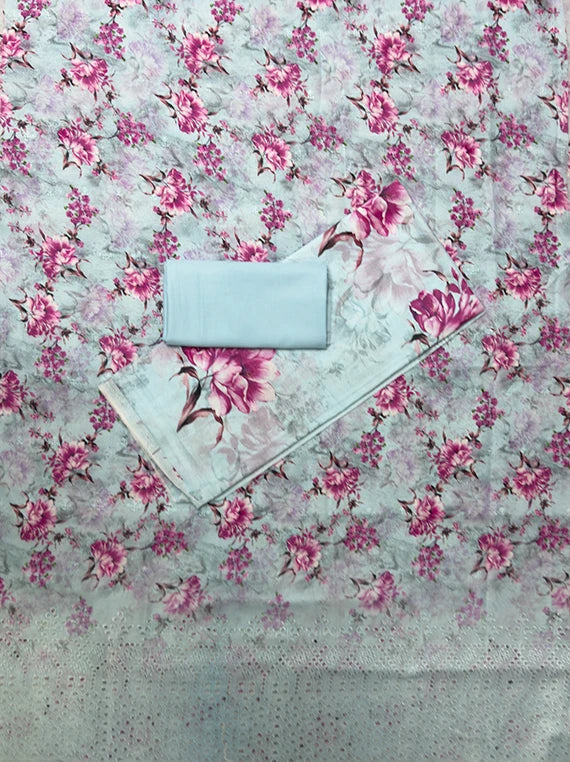 Premium Floral Printed Lawn Edit 2026 Vol-26DC04 (D-19)