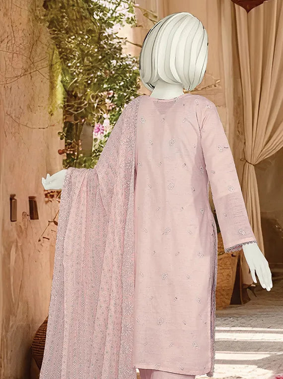 Premium Ghazal Embroidered Lawn Collection 2025 by ABC (D-982)