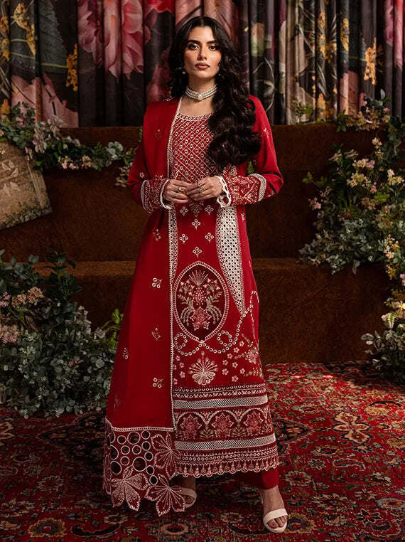 Premium Printed Embroidered Collection 2026 (LILLIAN)