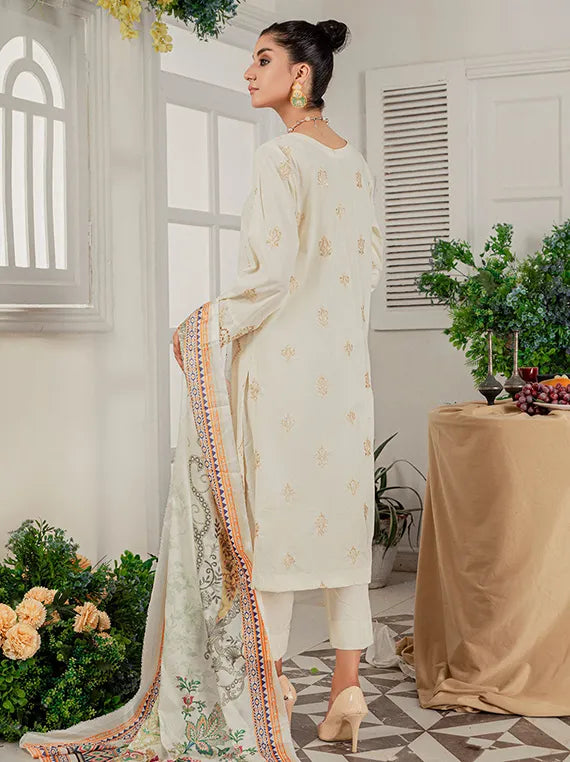 Premium Unstitched Lawn Collection 2025 (ECS-10)