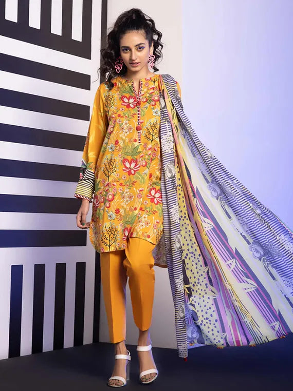 Premium Unstitched Lawn Collection 2025