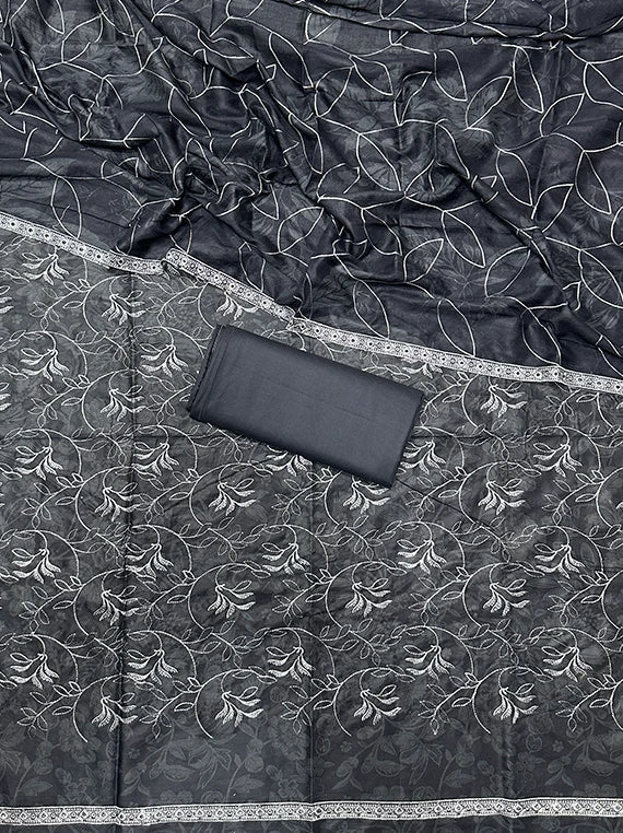 Prestige Flower Embroidered Lawn Edit 2026 Vol-DF03 (D-01)