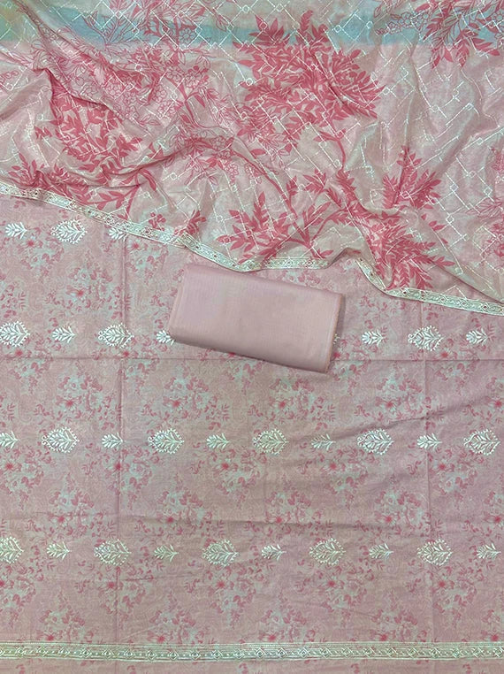 Prestige Flower Embroidered Lawn Edit 2026 Vol-DF03 (D-03)