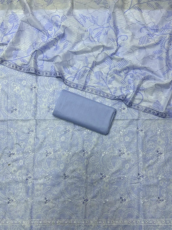 Prestige Flower Embroidered Lawn Edit 2026 Vol-DF03 (D-08)