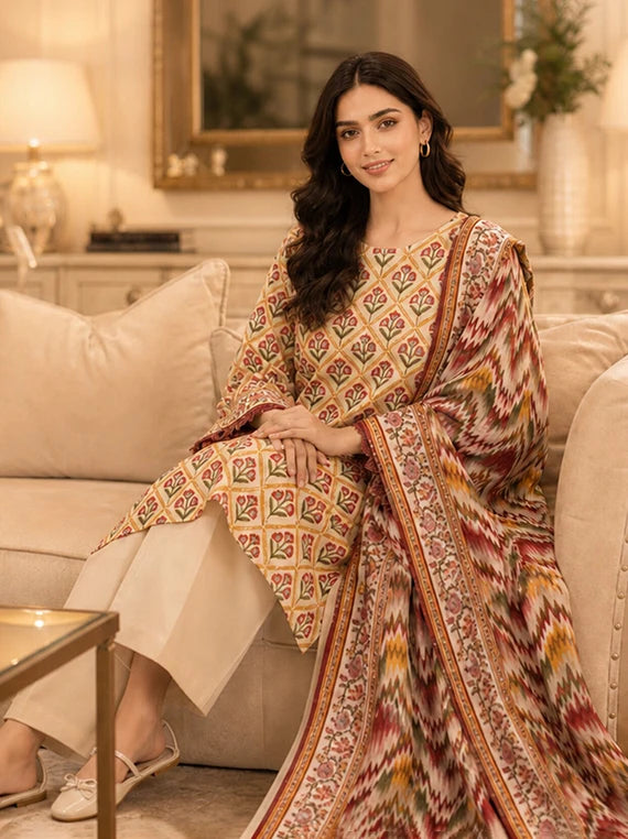 Printed Summer Lawn By SAPPHIRE Collection 2026 Vol-08 (3PB-WS26CL8-73)