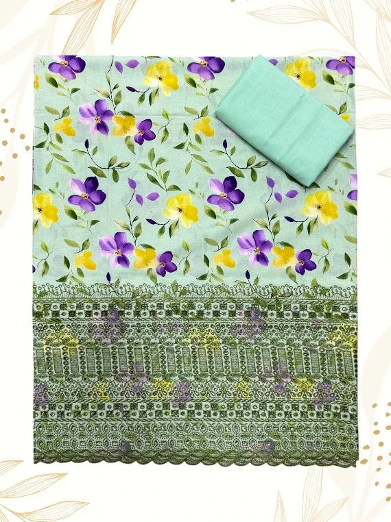 Printed ChikanKari Lawn Edit26 Vol-FA20 (D-02)