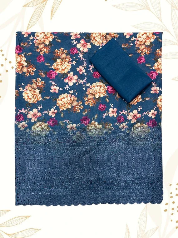 Printed ChikanKari Lawn Edit26 Vol-FA20 (D-07)