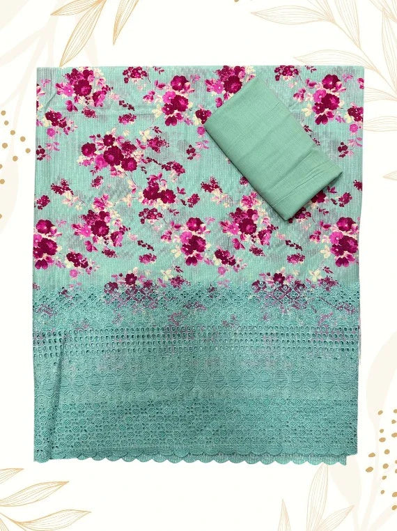 Printed ChikanKari Lawn Edit26 Vol-FA20 (D-08)