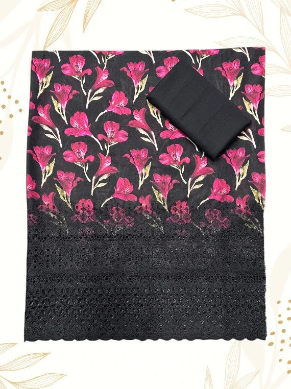 Printed ChikanKari Lawn Edit26 Vol-FA20 (D-12)