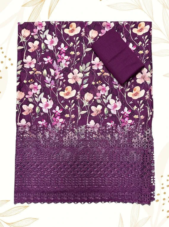 Printed ChikanKari Lawn Edit26 Vol-FA20 (D-21)