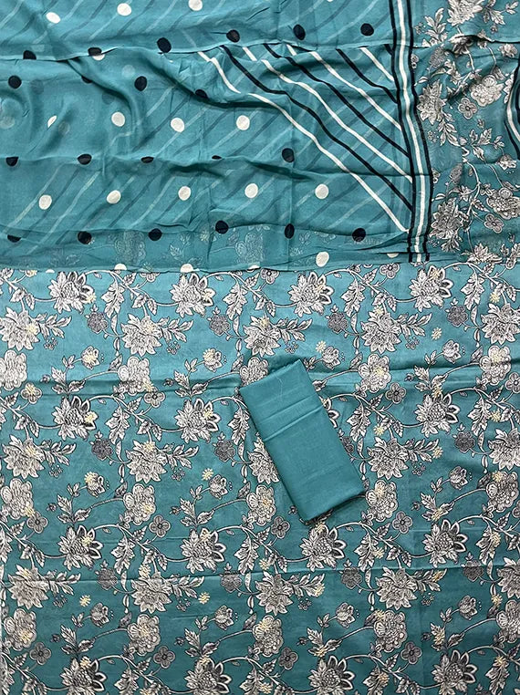 Printed Chikankari Lawn Collection 2025 Vol-PC48 (PC48-07)