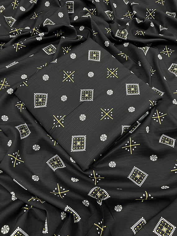 Printed Doriya Linen Collection 2024 AC-24 (AC-24-25)
