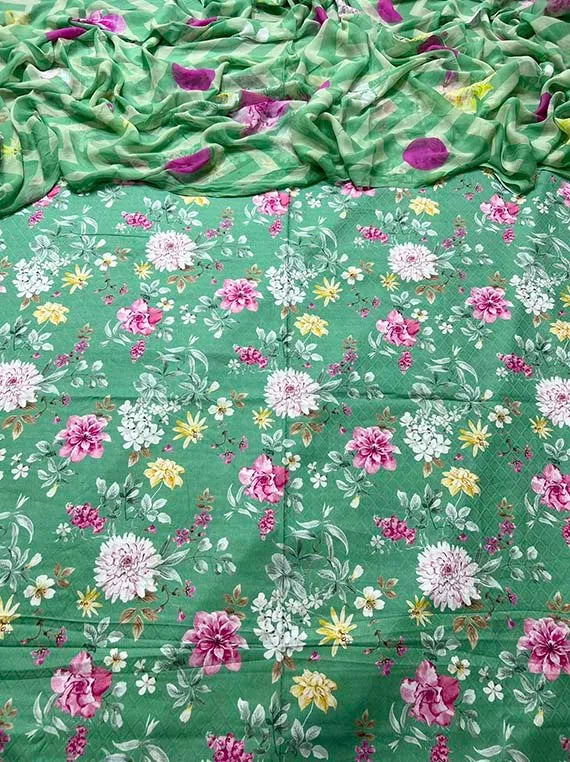 Printed Jacquard Khaddar Collection 2024 Vol-PC-30 (PC-30-03)